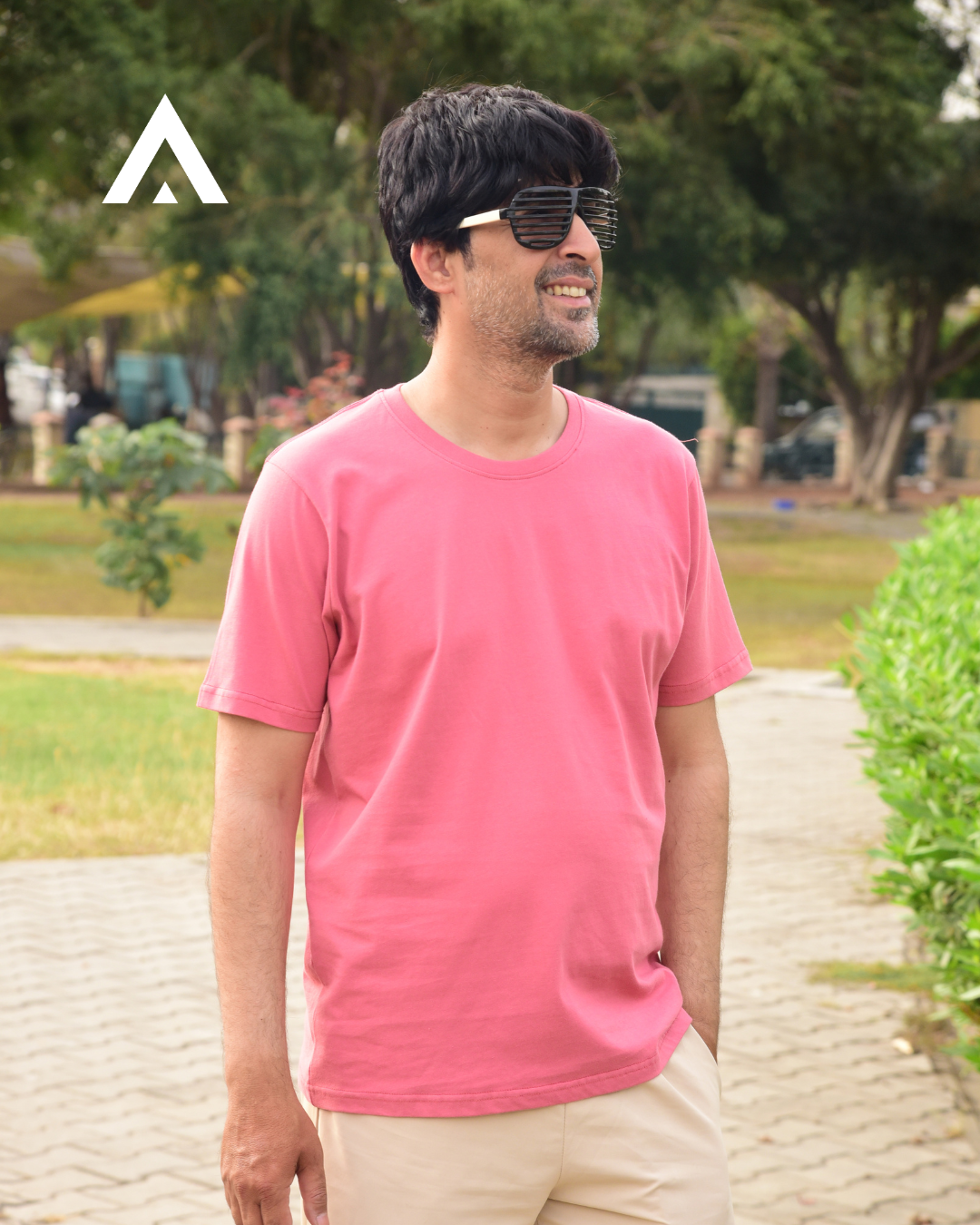 Pink Regular Fit Tee