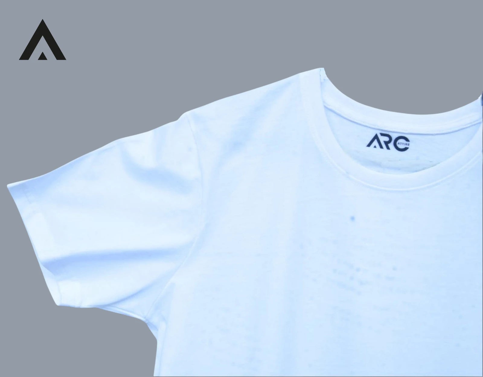 White Regular Fit Tee